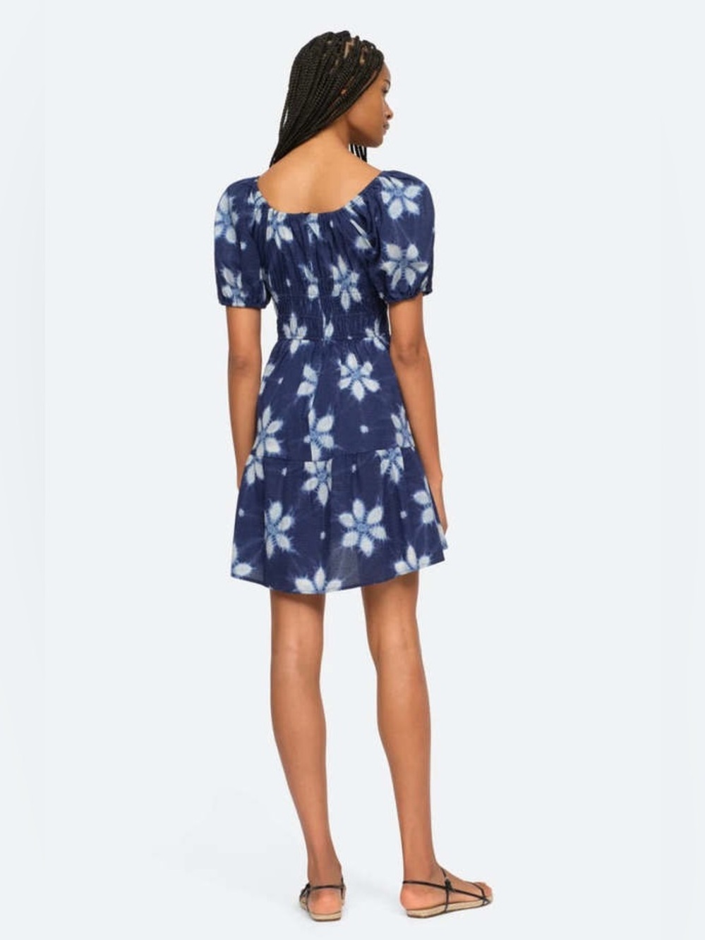 SEA NEW YORK isla print cotton mini dress - Picture 3 of 16